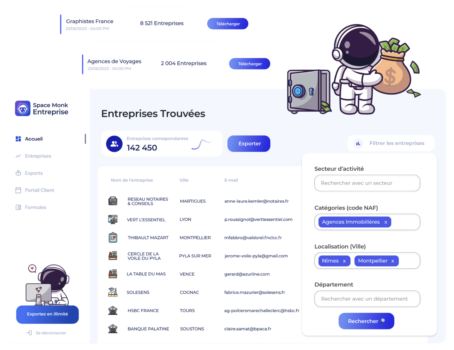 demander un rendez vous professionnel par mail